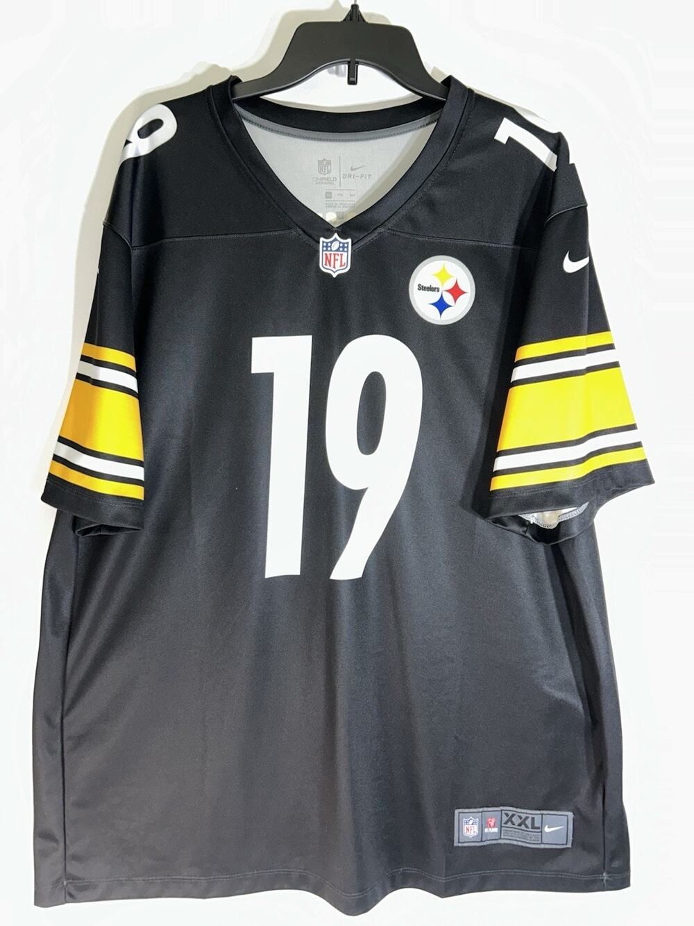 Nike Pittsburgh Steeler Juju Smith-Schuster Color Rush Black Jersey Mens XXL